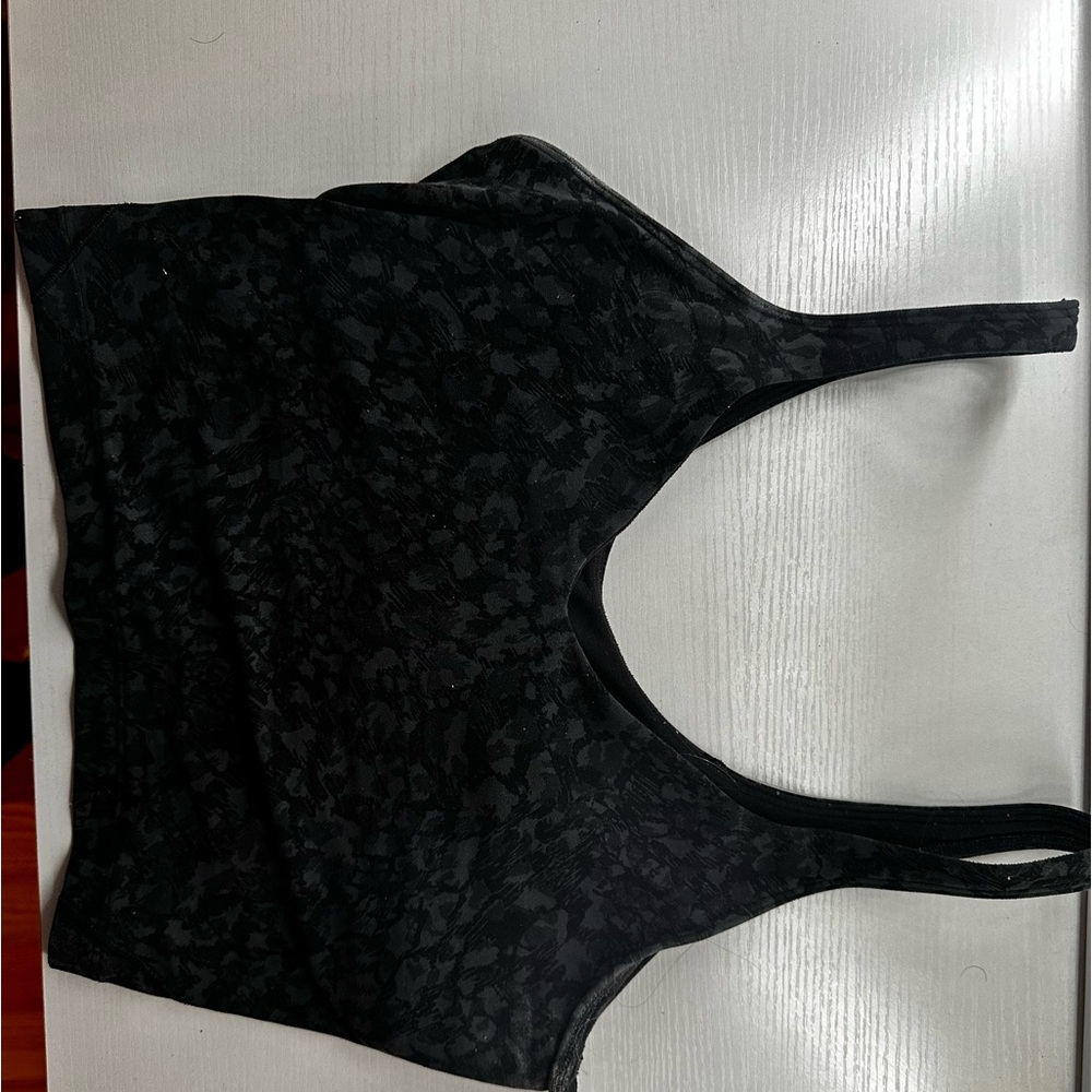 Lululemon black camp align top